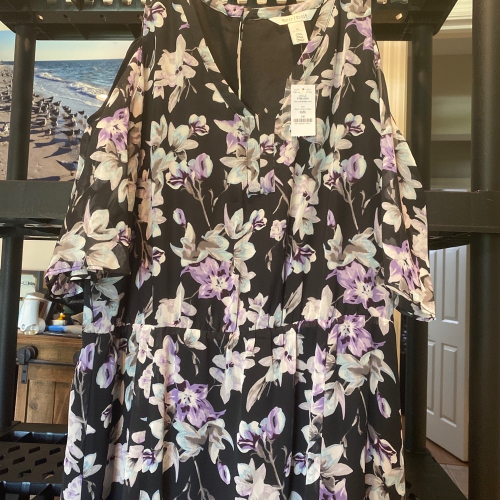 White House black market dress 14 nwt